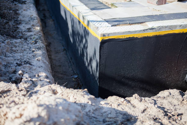 Professional Waterproofing technician working in Mount Morris, NY